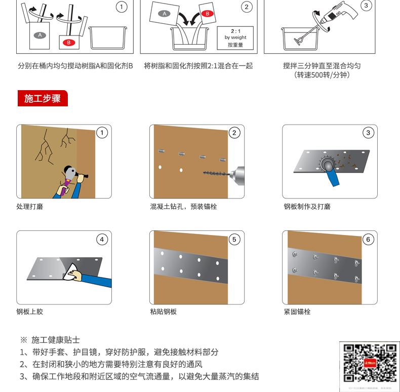 包钢恩阳粘钢加固施工过程